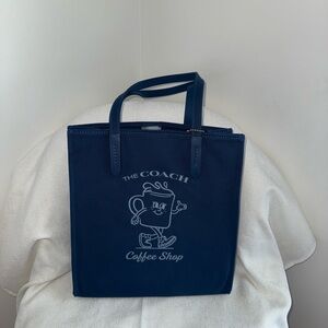 Coach limited edition Navy Blue lil Miss Jo tote.